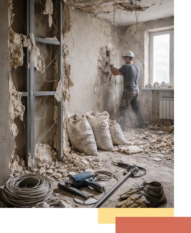 Профессиональный демонтаж зданий и конструкций в Алейске