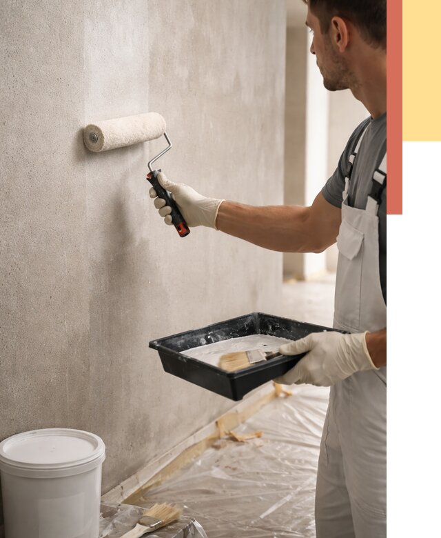 Грунтовка стен в Алейске от 2268 руб. м2 — быстро, недорого, с материалом | ОТДЕЛОЧНИК-Лук