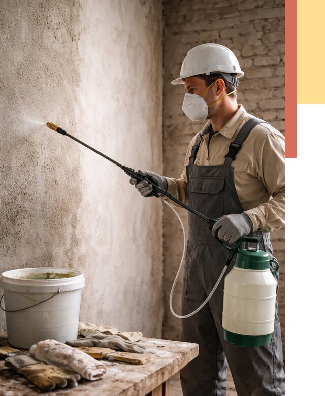 Антисептическая обработка стен в Алейске от 1237 руб. — быстро и недорого | ОТДЕЛОЧНИК-Лук