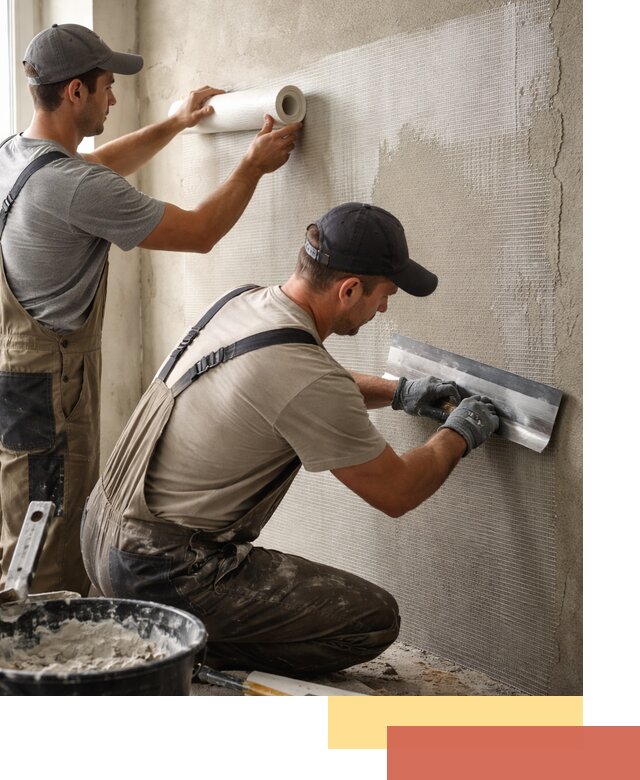 Армирование стен стеклосеткой в Алейске для прочной отделки