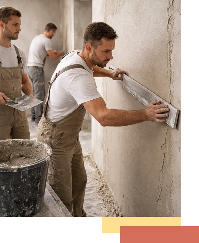 Штукатурка стен без маяков в Алейске быстро и качественно