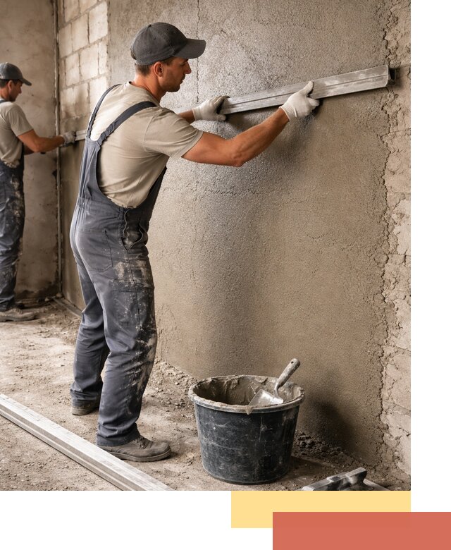 Штукатурка стен цементно-песчаная в Алейске профессионально