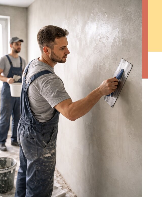 Глянцевание штукатурки стен в Алейске от 7733 руб. — услуги и затирка | ОТДЕЛОЧНИК-Лук