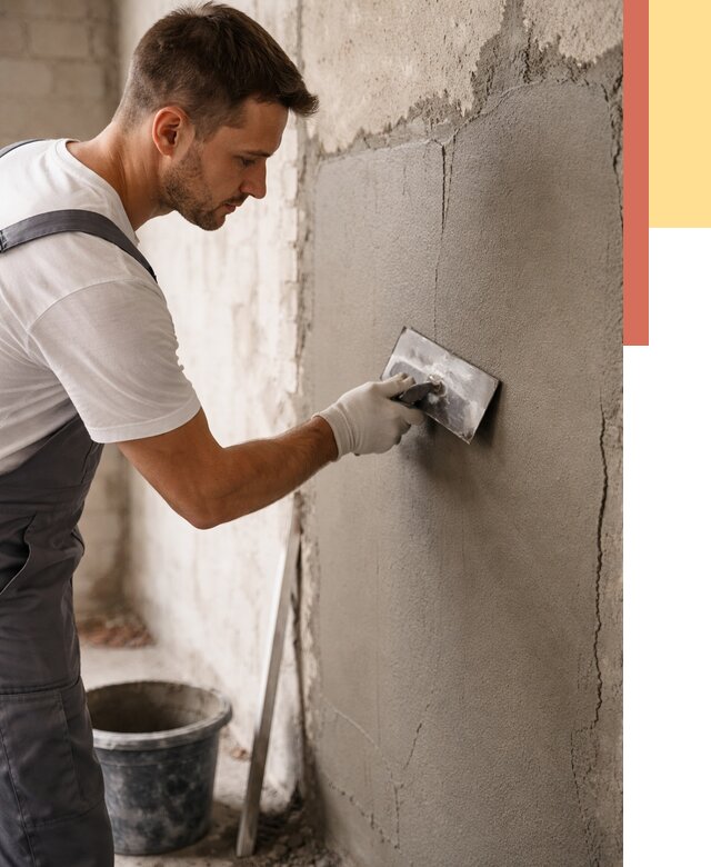 Штукатурка стен под плитку в Алейске от 4331 руб./м2 — выравнивание под плитку | ОТДЕЛОЧНИК-Лук