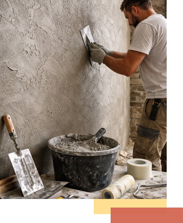 Декоративная штукатурка лофт в Алейске — отделка стен и потолков