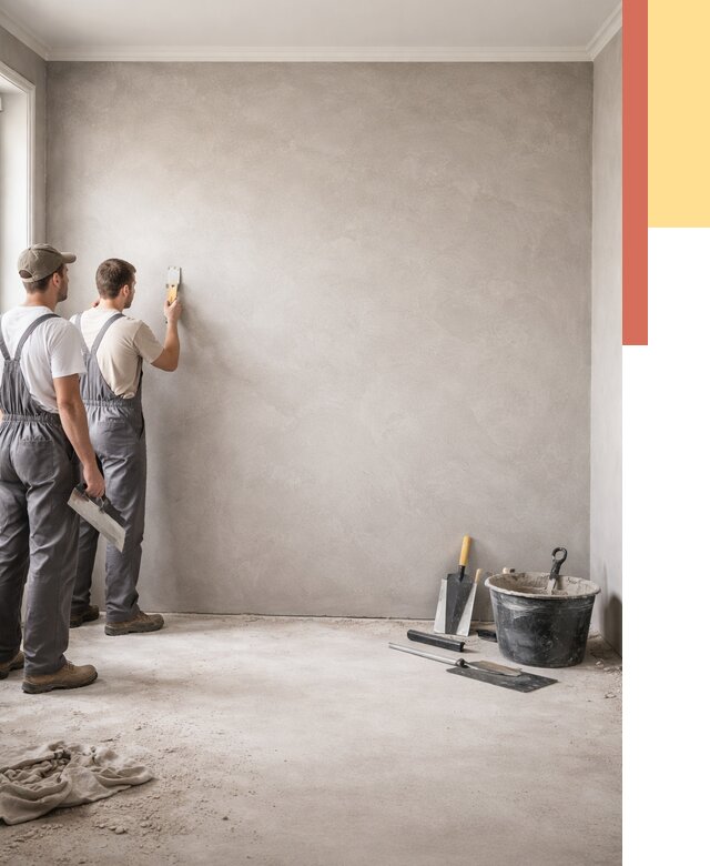 Микробетон на стены в Алейске от 1289 руб. — нанесение и отделка | ОТДЕЛОЧНИК-Лук