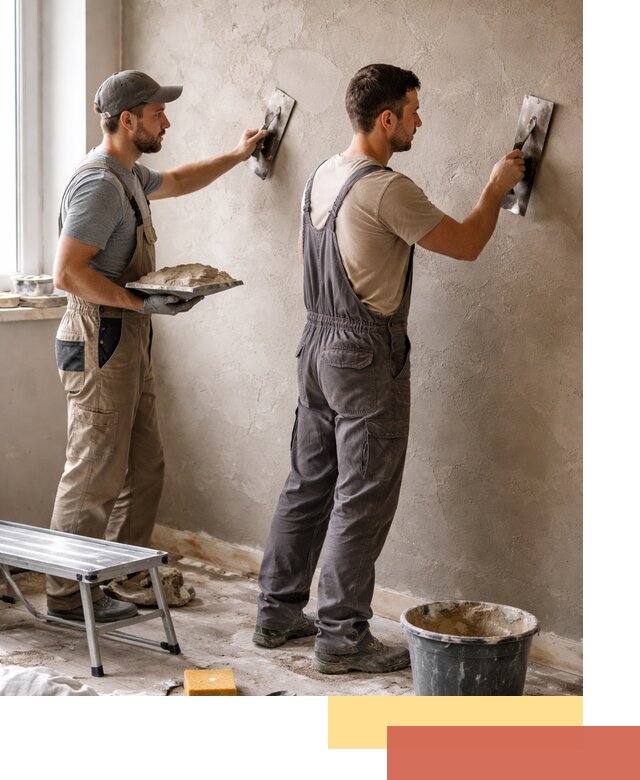 Ремонт декоративной штукатурки и восстановление фактуры в Алейске