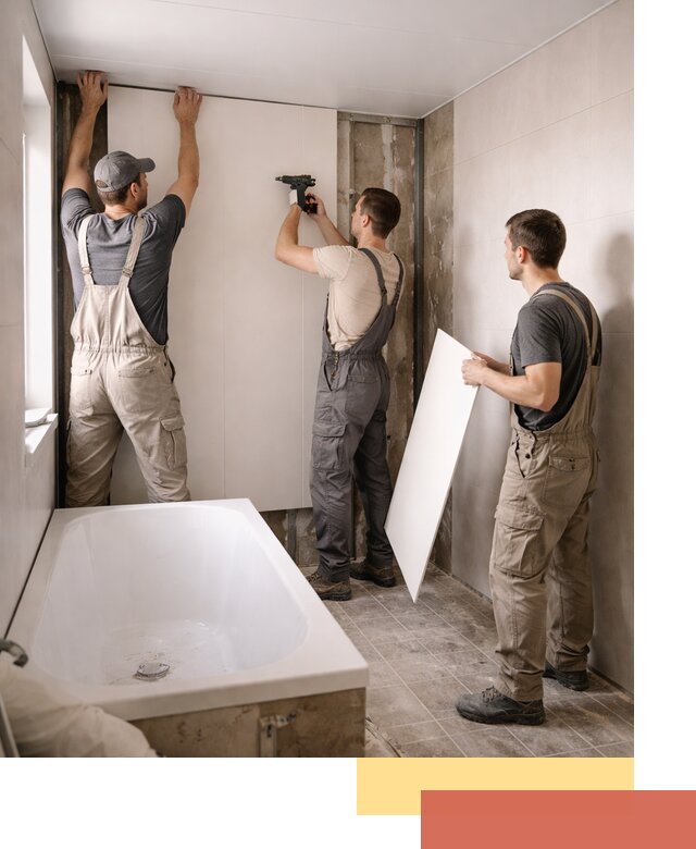 Отделка ванной панели ПВХ профессионально в Алейске