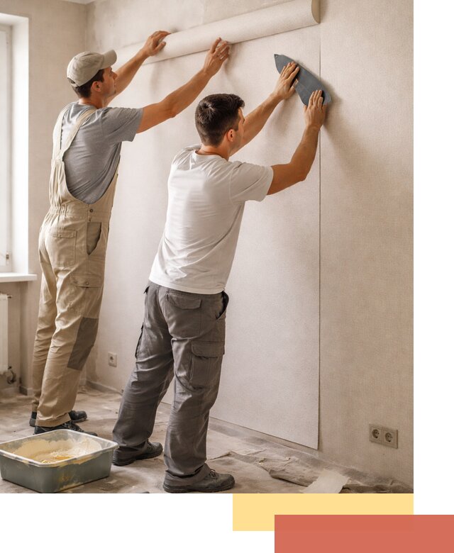 Поклейка виниловых обоев в Алейске профессионально и качественно