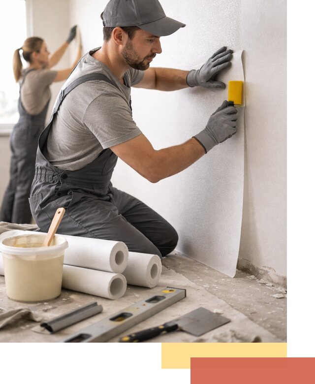 Поклейка стеклообоев профессионально в Алейске