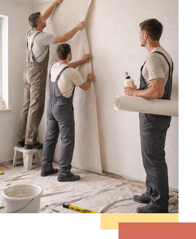 Оклейка стен обоями в Алейске — качественно и профессионально