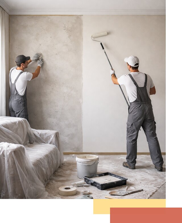 Покраска стен антивандальной краской в Алейске