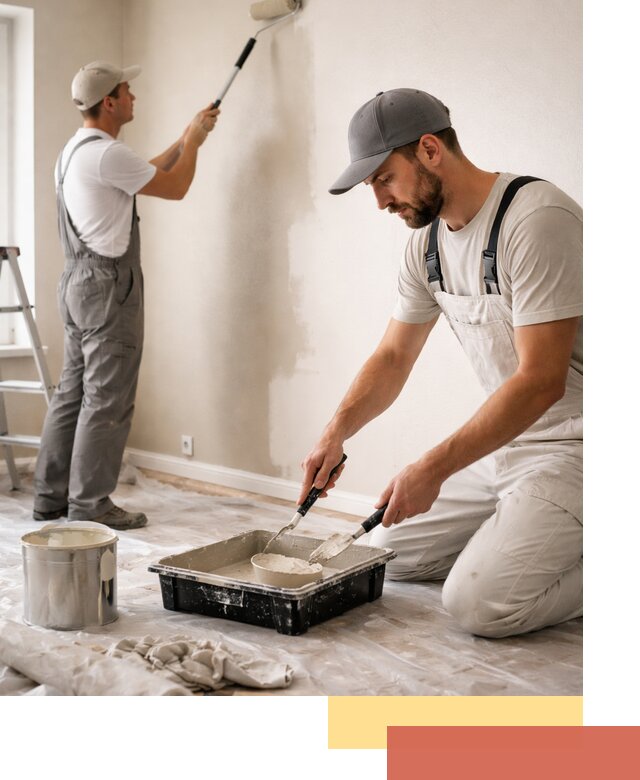 Покраска стен в квартире в Алейске — профессионально и аккуратно